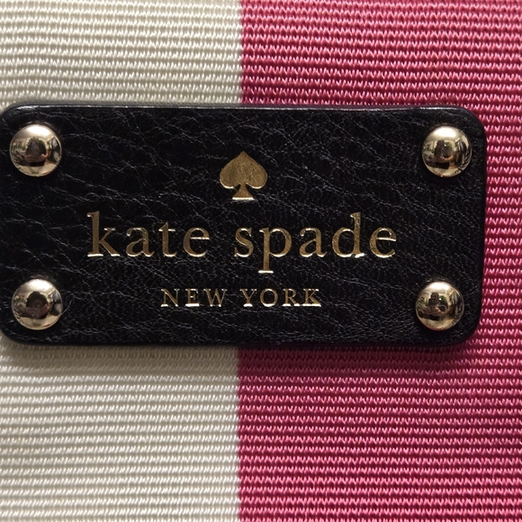 Kate Spade Classic Stevie Baby Bag, Black/Cream/Pink - Picture 2 of 9